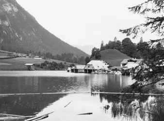 Boote am Königssee, ca. 1910